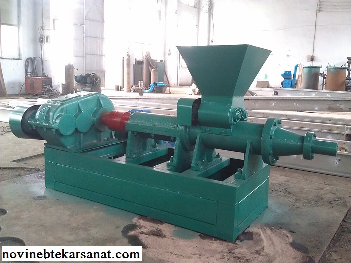 دستگاه زغال ساز با خاک اره - نوین ابتکار صنعت