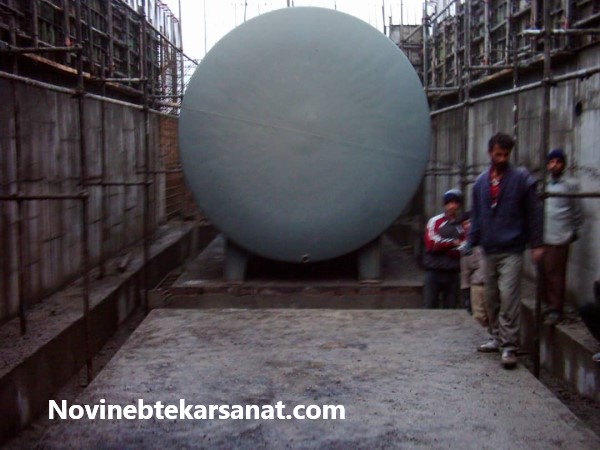 کوره صنعتی زغال چوب - نوین ابتکار صنعت