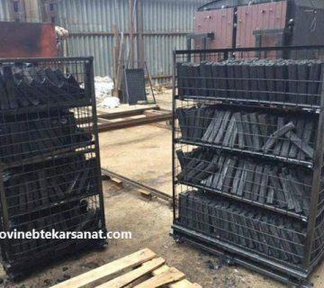 قیمت دستگاه تولید زغال کبابی - نوین ابتکار