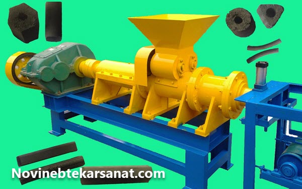 نحوه تولید زغال فشرده - نوین ابتکار