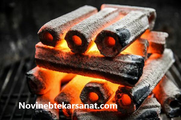 طرز تهیه زغال فشرده - نوین ابتکار