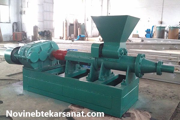 کارآفرینی پولساز با خرید دستگاه زغال - نوین ابتکار صنعت