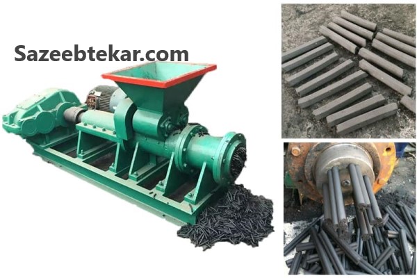 خط تولید زغال چینی در تهران | نوین ابتکار صنعت