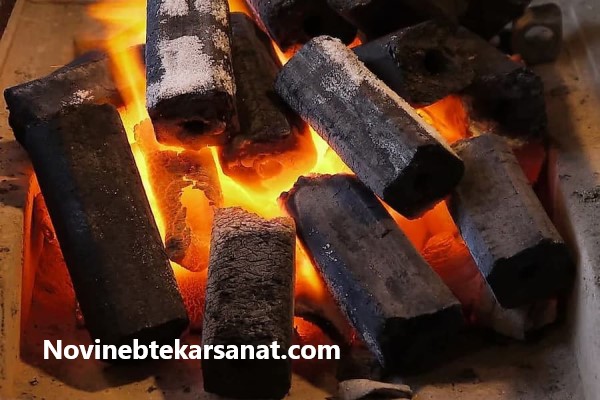 آشنایی با مراحل ساخت زغال فشرده | نوین ابتکار صنعت