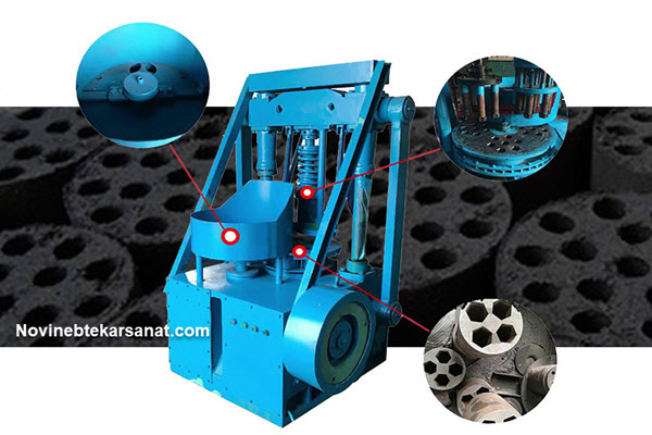 طریقه ساخت زغال فشرده - نوین ابتکار صنعت