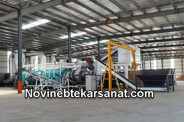 فروش دستگاه تولید زغال چوب | نوین ابتکار صنعت