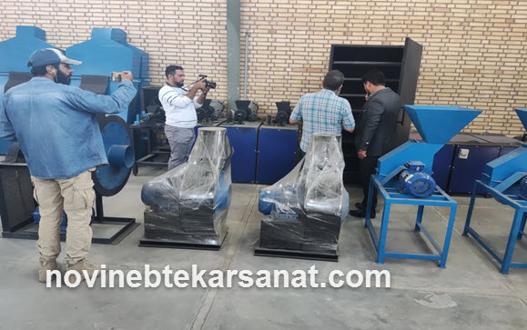 قیمت دستگاه زغال چینی | نوین ابتکار صنعت